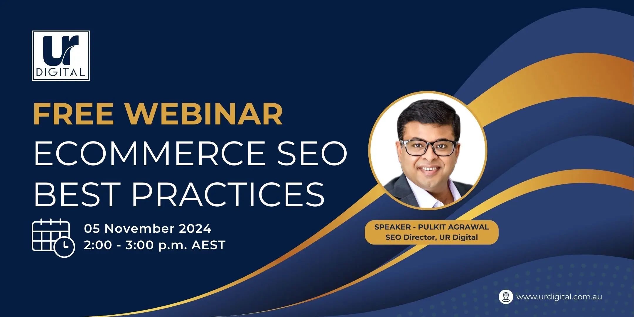 Ecommerce SEO Best Practices webinar featured image