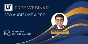 SEO Audit like a pro free webinar featured image